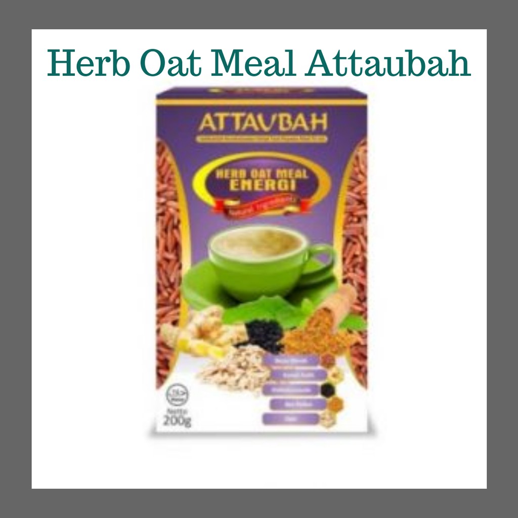

HerbAttaubah - Oatmeal Energi Attaubah