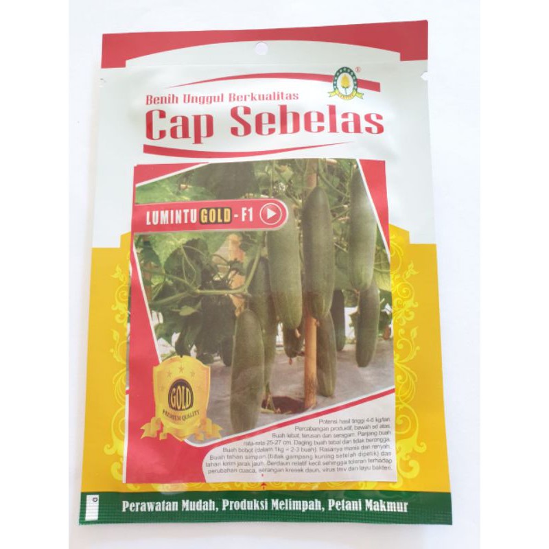 benih timun lumintu gold f1 isi 20 gram