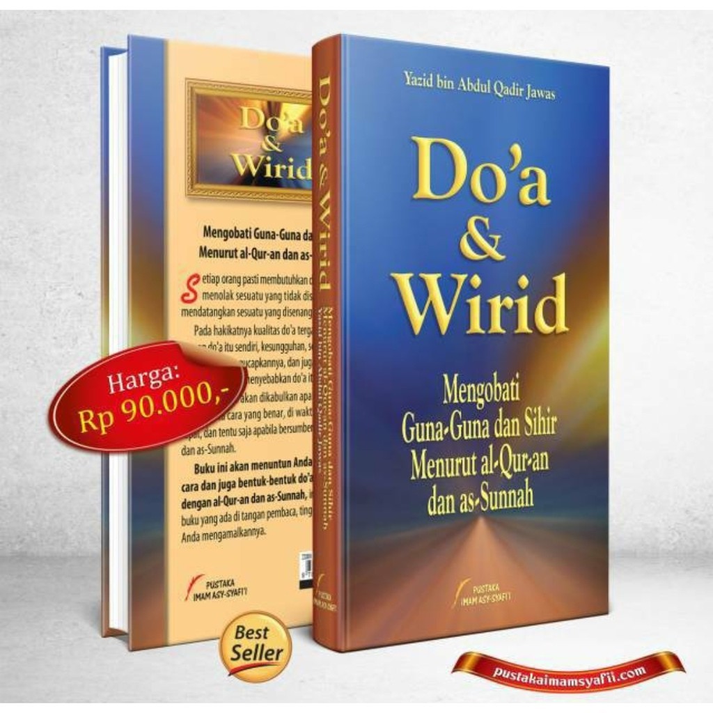 BISA COD - Buku Doa Dan Wirid Mengobati Guna-guna Dan Sihir Hard Cover PIS