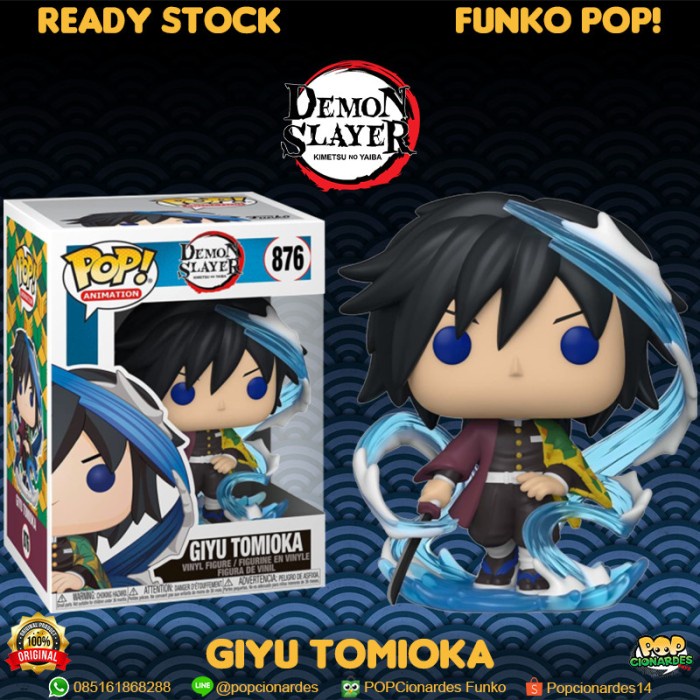 Funko POP Animation - Demon Slayer - Giyu Tomioka Water Breathing #876