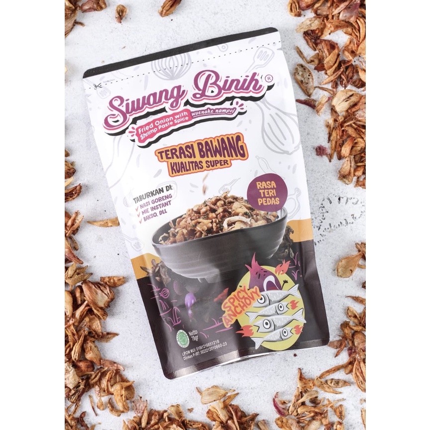 

SIWANG BINIH TERASI BAWANG CRISPY KHAS JAWA BARAT