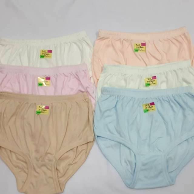 3 Pcs Celana Dalam CH SISTER 742 / CD Wanita Ch Sister 742 Size M, L, XL, XXL/3L, XXXL/4L .