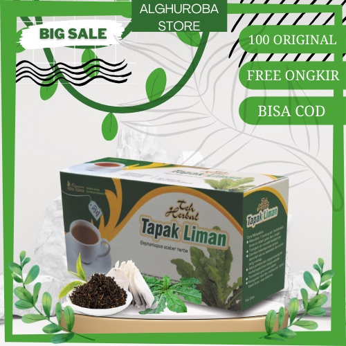 TAPAK LIMAN TEH Herbal Tazakka 20 Kantung Teh Celup Original Halal BPOM