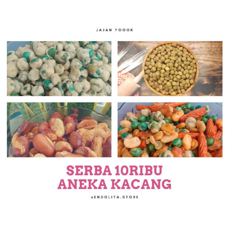 

serba sepuluh ribu | aneka kacang