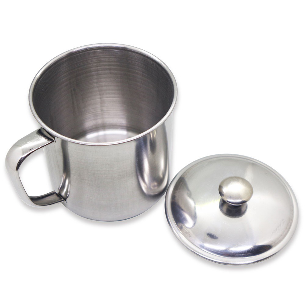 555 Mug stainless steel 10 cm + tutup