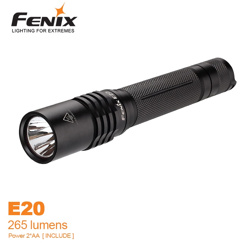 Senter Fenix 265 LUMENS - E20 - Fenix E20