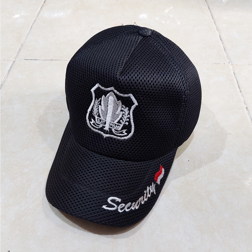 Topi Jaring Double Mesh Bordir NKRI Garuda Tactical TERMURAH