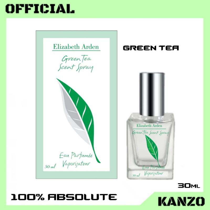 Kanzo - Parfum Greentea 30ml Premium / Parfum Aroma Green Tea / Parfum Elizabeth Arden 30ml Murah