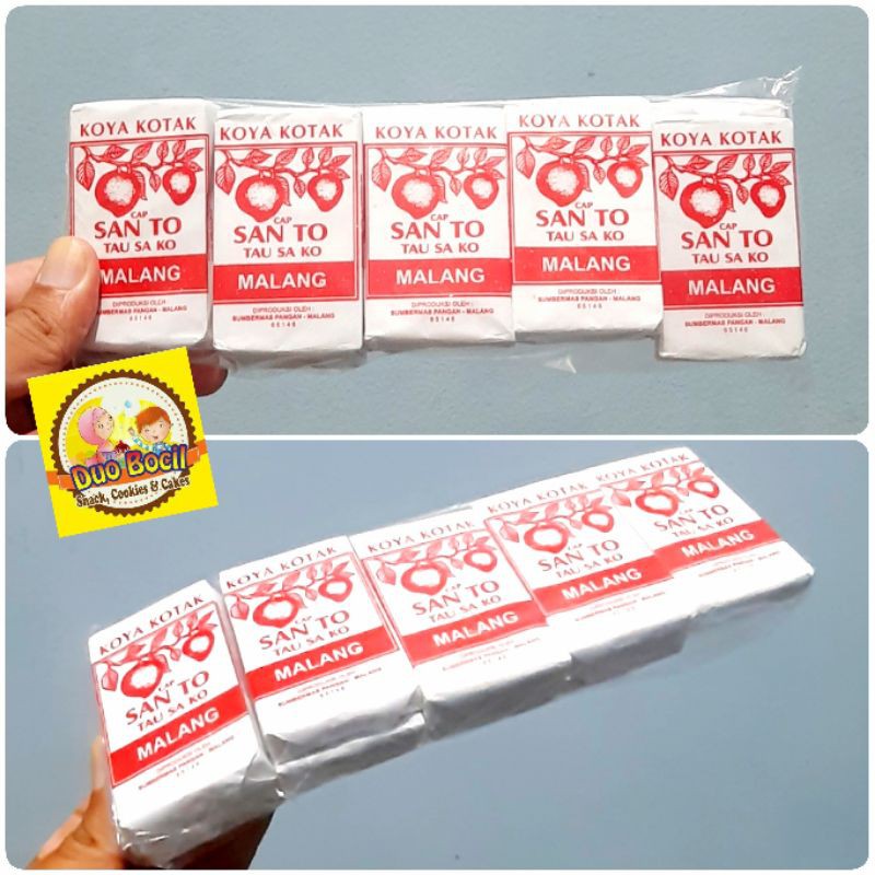 

Kue Koya Satru Satu Kotak Khas Malang (isi 10 pcs) - Duo Bocil Snack