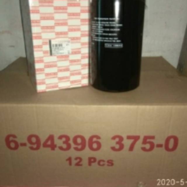 #FILTER oil GIGA isuzu. 6-94396 375