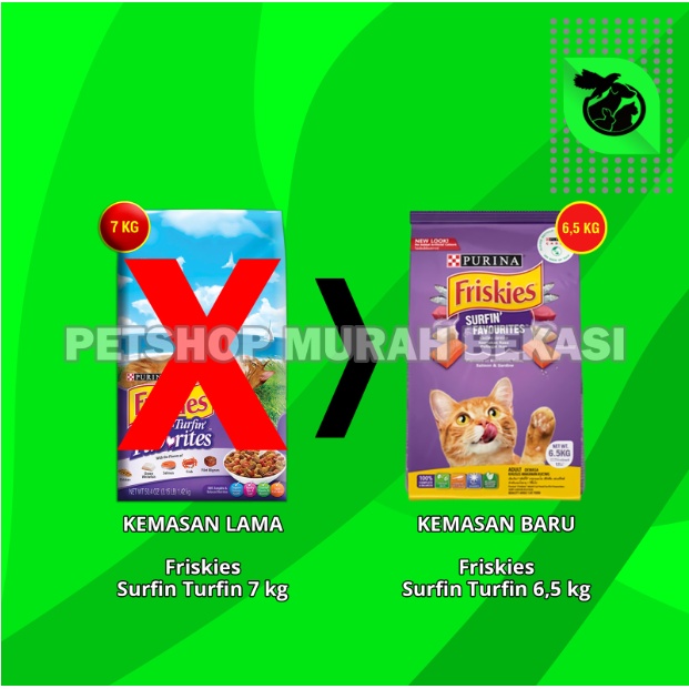 Makanan Kucing Cat Food Friskies 6.5 kg