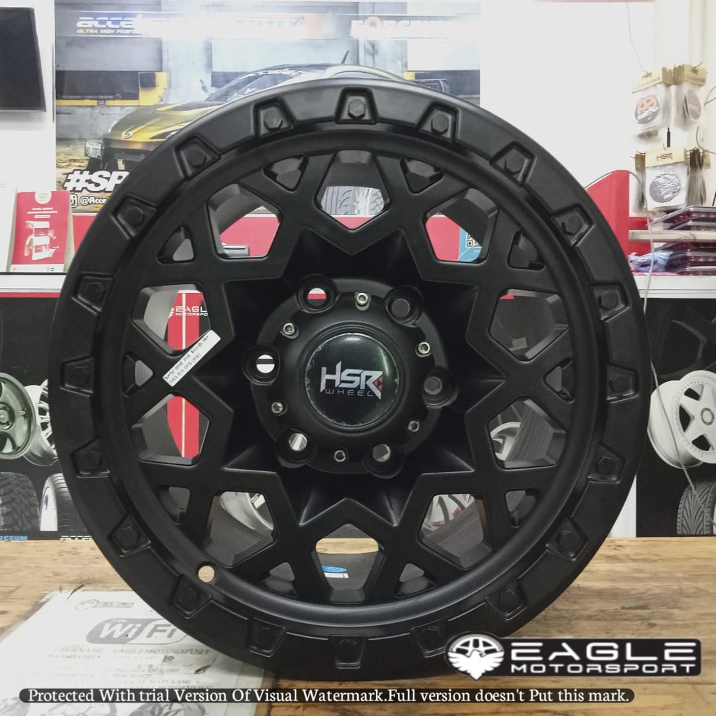 Velg Mobil Murah Velg Offroad R15 HSR BONGO Pajero Fortuner