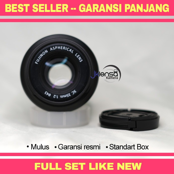FUJIFILM FUJINON Lensa XC 35 MM / Fuji XC 35MM F2 / XC35MM Garansi Resmi Fujifilm FFID BEKAS