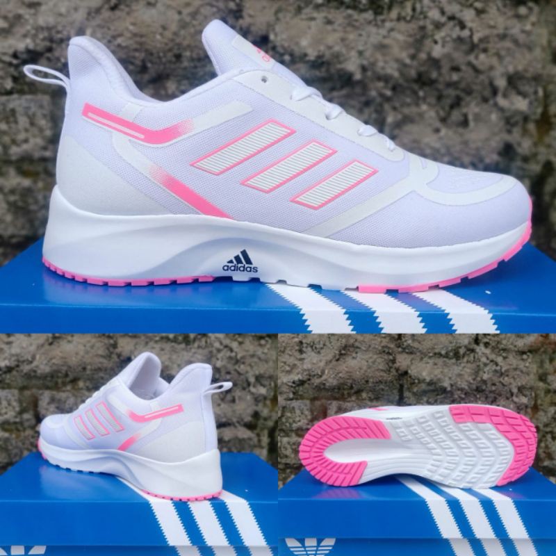 SEPATU OLAHRAGA WANITA PRIA ADIDAS / SNEAKERS ADIDAS RUNNING JOGING SENAM LARI AEROBIK ZUMBA / SEPATU SEKOLAH KULIAH MEJENG SPORTY