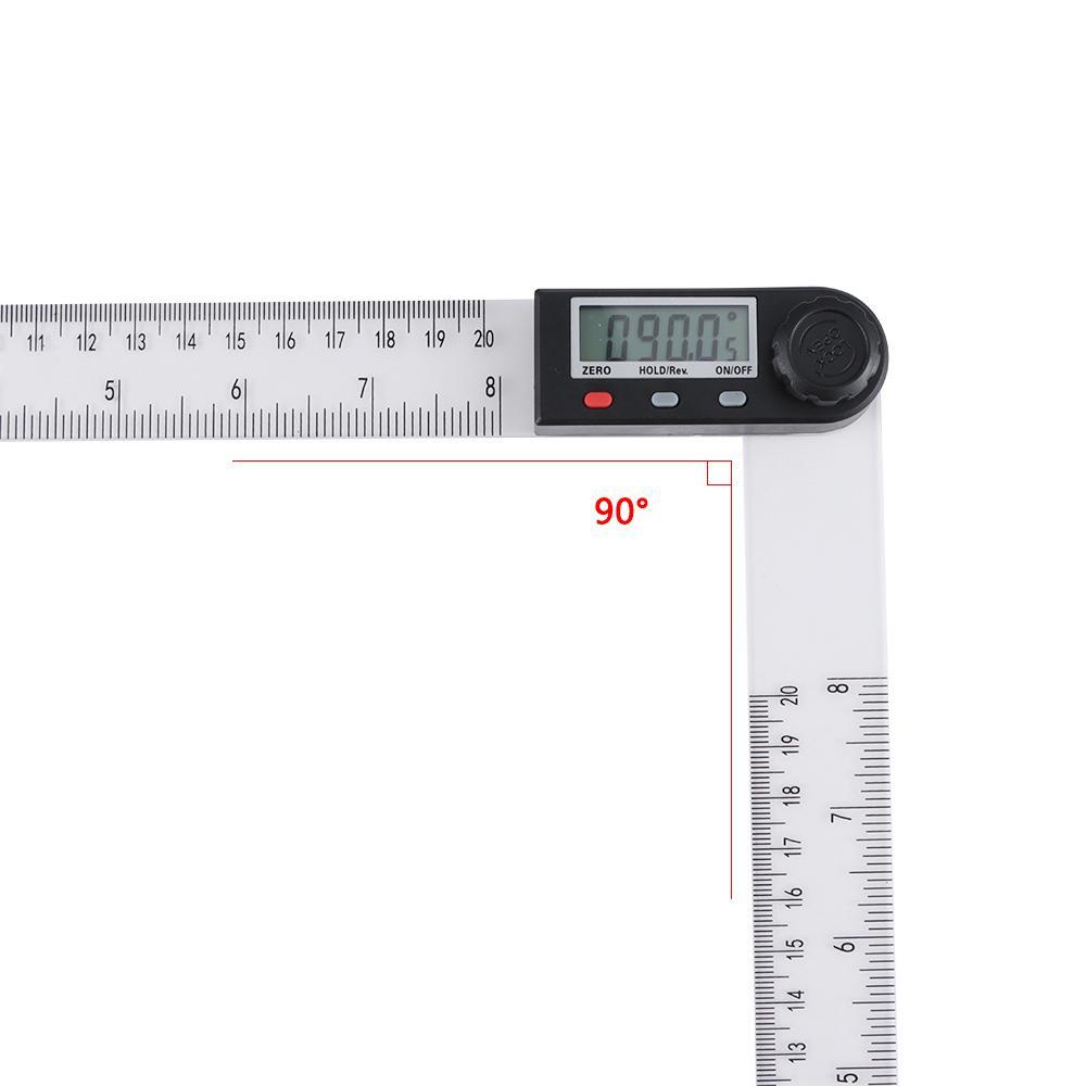 Preva Digital Busur Derajat Busur Derajat Angle Finder Meter 8inch Inclinometer Penggaris Sudut Digital