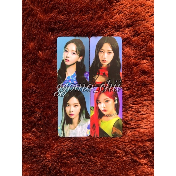 [Ready] aespa Karina Winter Giselle Ningning Acrylic Keyring Next Level Pc Photocard