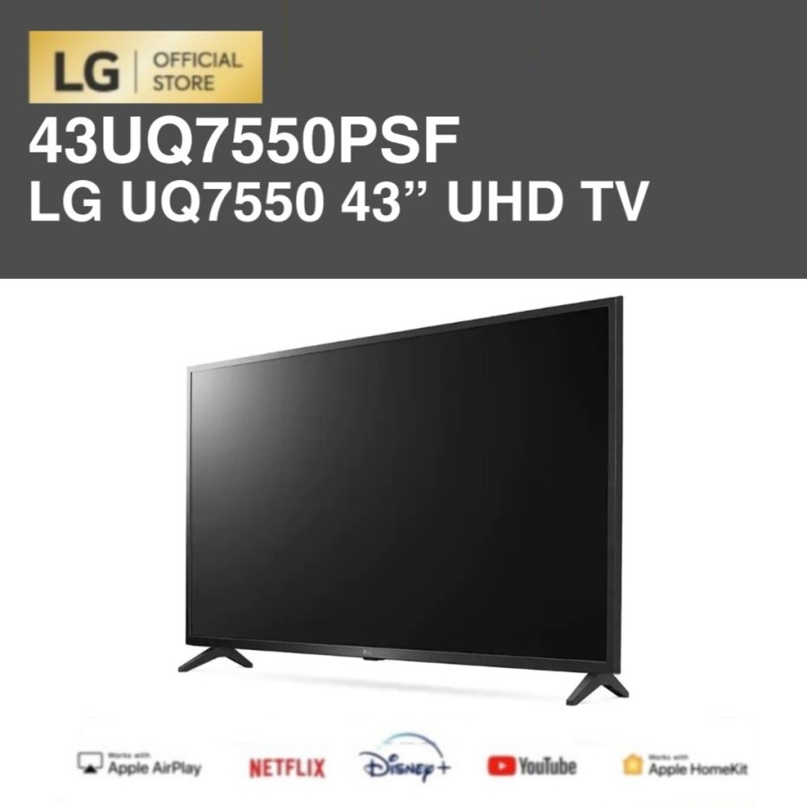 2022 LG 43UQ7550PSF / 43UQ7550 4K Smart UHD TV 43&quot; ThinQ