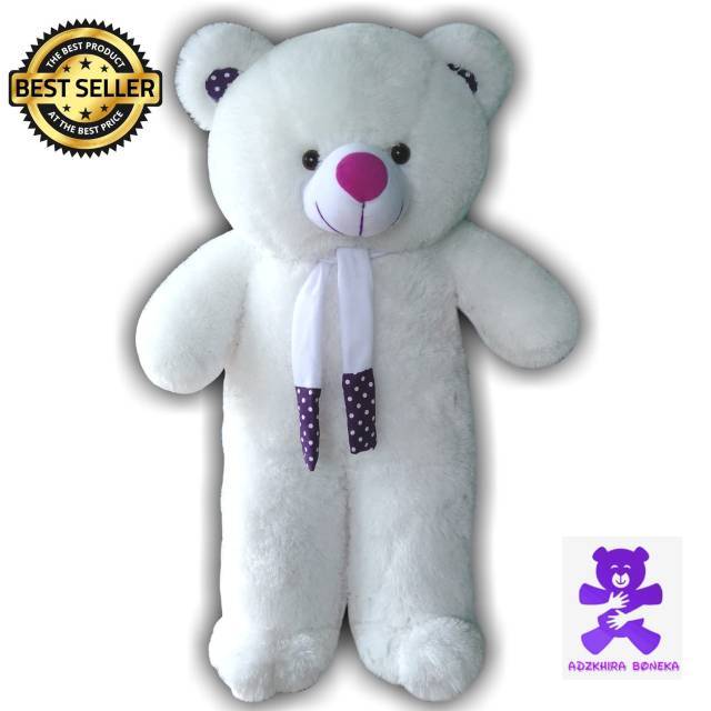 Boneka Teddy bear putih jumbo Murah