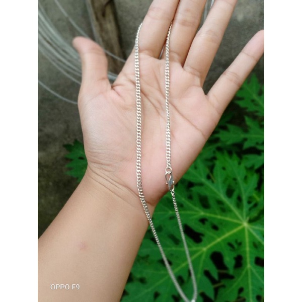 kalung perak 925 asli  pria cowok laki laki buatan tangan