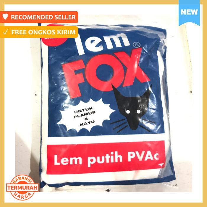 

Pengikat & Perekat - Lem Putih Fox 600 Gram Gratis Sabun - Office & Stationery