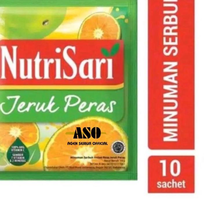 

[Original] NUTRISARI JERUK PERAS 14g JUPE RENCENG ( ISI 10 ) MURAH !!! serbuuu !