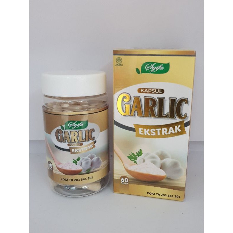 kapsul ekstrak bawang putih garlic syifa