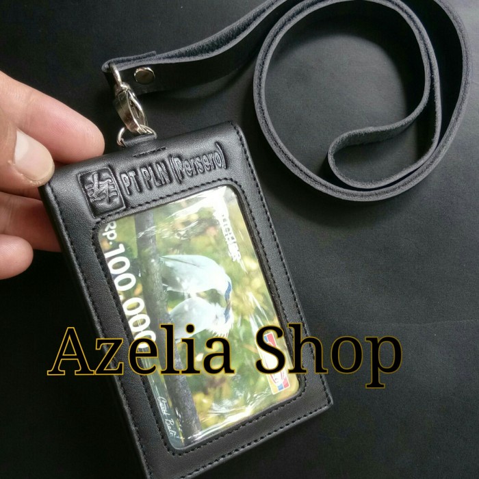 

Id Card - Id Card Holder Kulit Asli-Pln-Name Tag Kulit Tali-Sapi Original