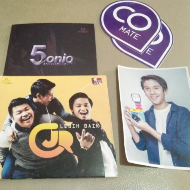 Album cjr lebih baik + dvd 5th anniv soniQ [PreLoved/Sealed]