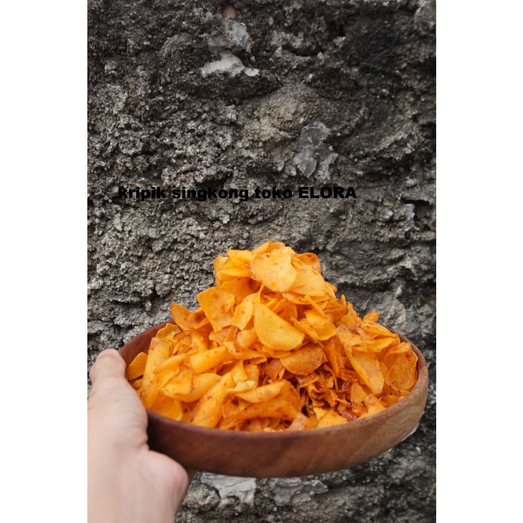 

Kripik Singkong Kriuk Pedas