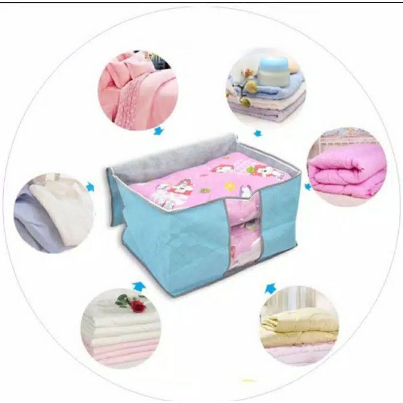 keranjang pakaian baju bayi / storage box / box organizer