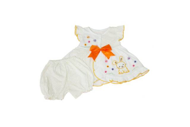 Setelan Baju Bayi Perempuan Motif Bunny/Atasan dan Celana Bayi/Baju Kutung Bayi/Dress Bayi