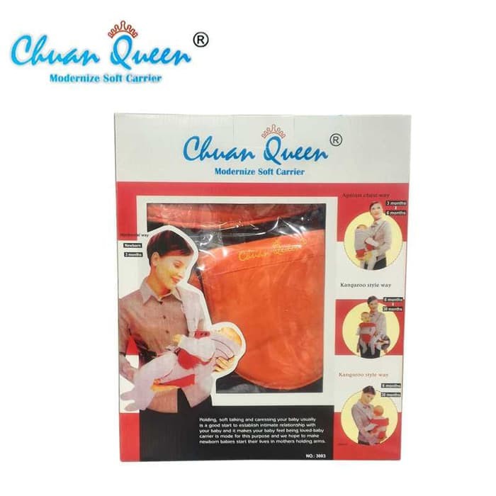 Chuan Queen [Modernize] Soft Baby Carrier / Gendongan Bayi