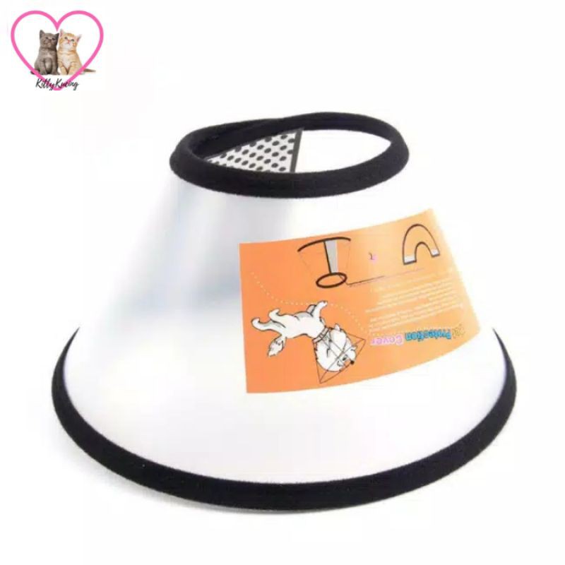 Cone Collar Pelindung Luka Kucing Anjing