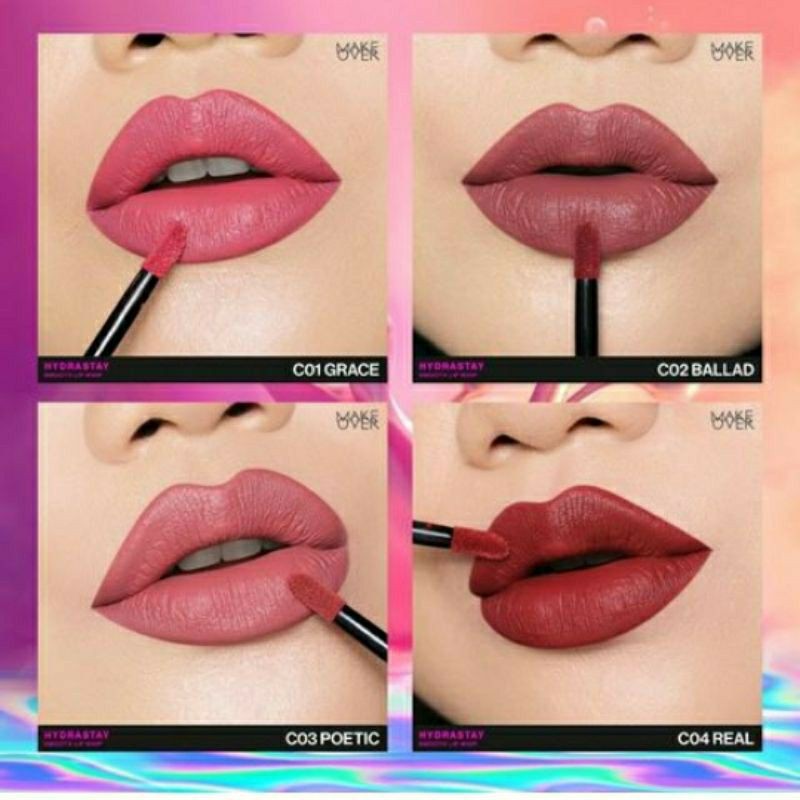 MAKE OVER Hydrastay Smooth Lip Whip 6.5g