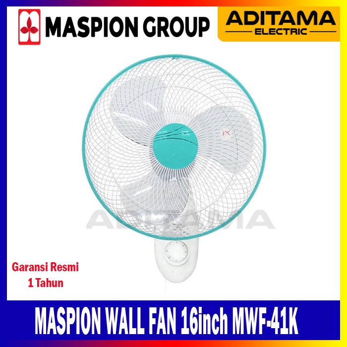 MASPION KIPAS ANGIN DINDING 16inch MWF-41K / MASPION WALL FAN MWF 41K MWF41K