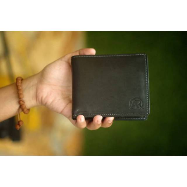 AIRA | Dompet Lipat Pria Kulit Asli Men Wallet Dompet Lipat Dompet Kartu Genuine Leather