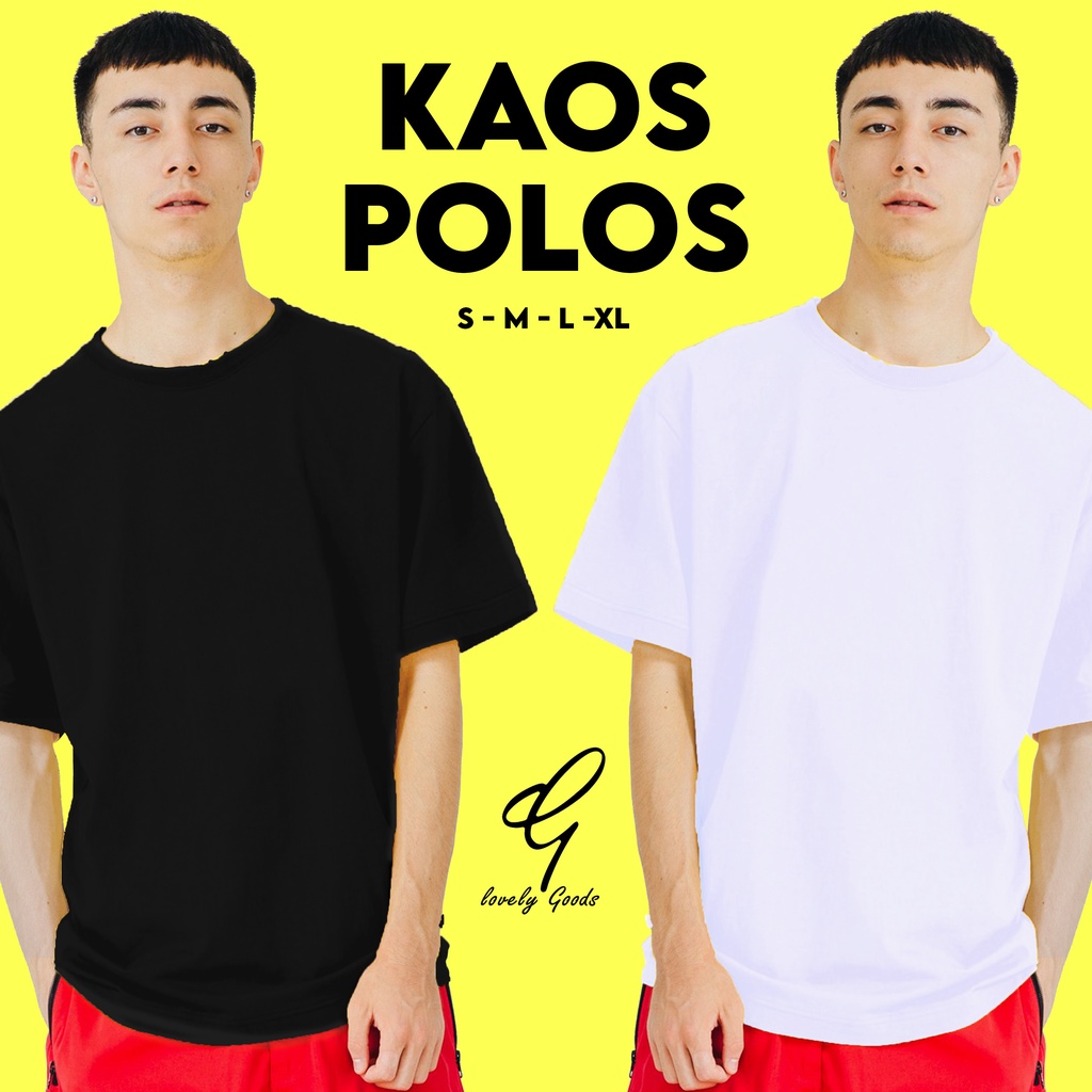 KAOS POLOS MURAH KAOS KATUN KOMBAT KAOS POLOS HITAM KAOS PUTIH