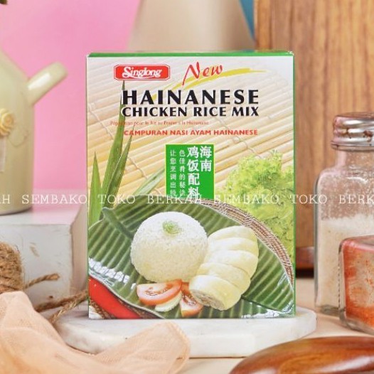 

Singlong Hainanese Chicken Rice mix 90gr / Bumbu Ayam Nasi Hainam