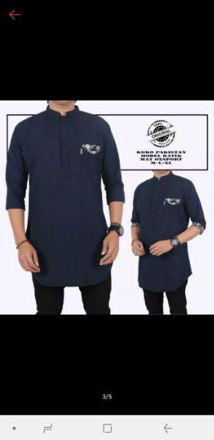 BAJU KOKO PAKISTAN PRIA LENGAN 3 4 FASHION MUSLIM PRIA LIS BAJU KOKO PAKISTAN PRIA LENGAN 3 4 FASHION MUSLIM PRIA LIS