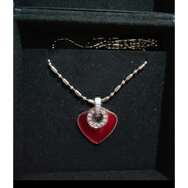 Preloved Second New Kalung Kesehatan Heart Red Ori MCI