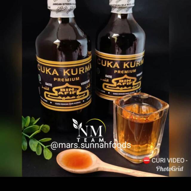 

Cuka Kurma Premium Bin Afif 310 ml