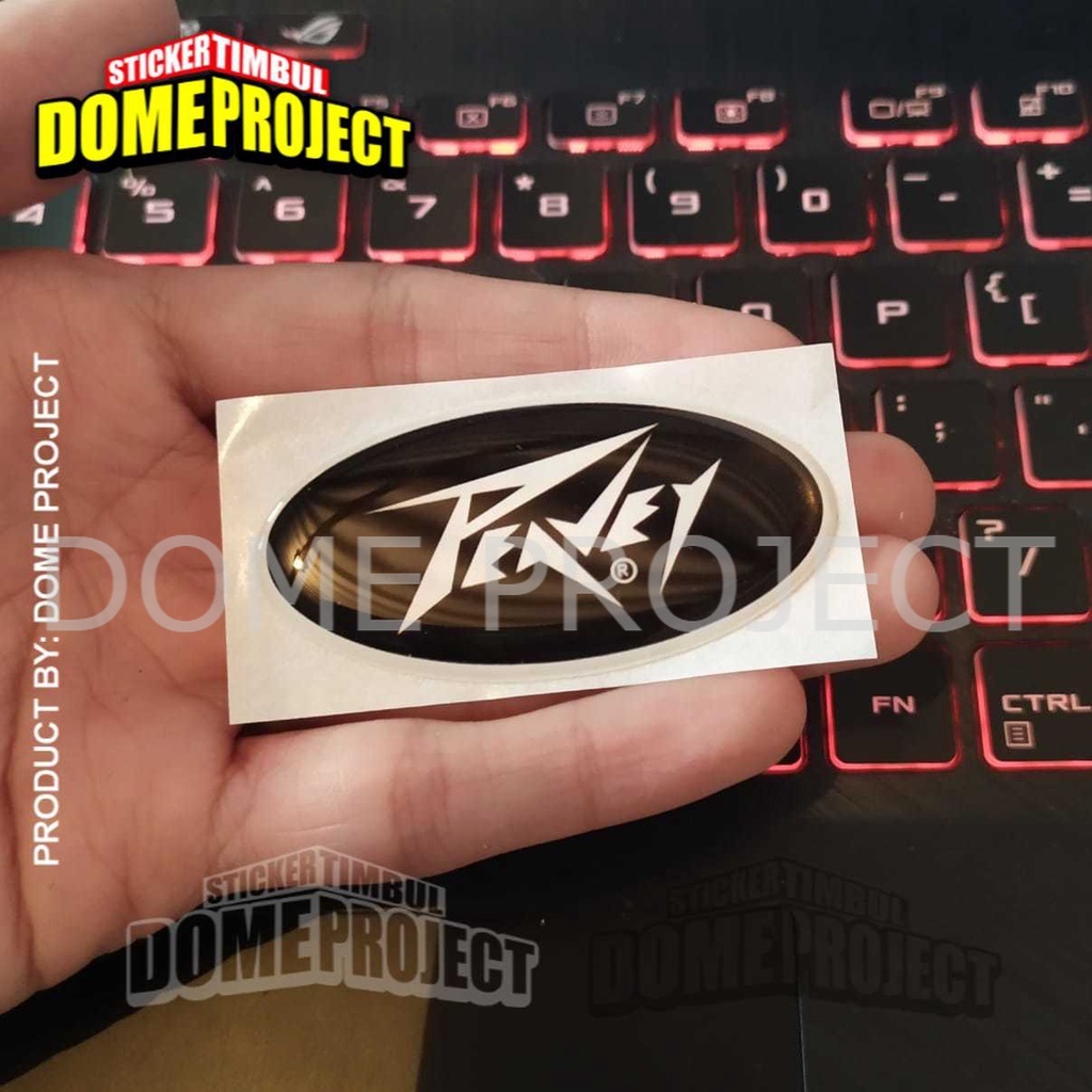 STIKER TIMBUL SOUND AUDIO SPEAKER 3D LOGO PEAVEY STICKER AESTHETIC KEREN