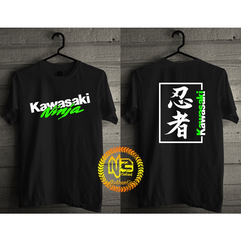 Kaos Ninja Kawasaki/Kaos Baju Kawasaki Ninja/Baju Kawasaki Ninja S-XL