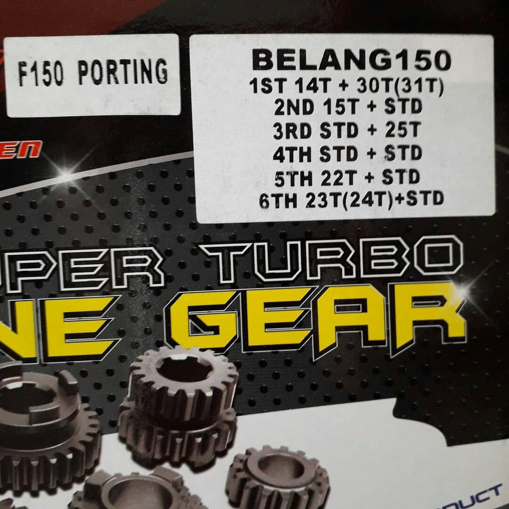 rasio qtt satria fu porting 155