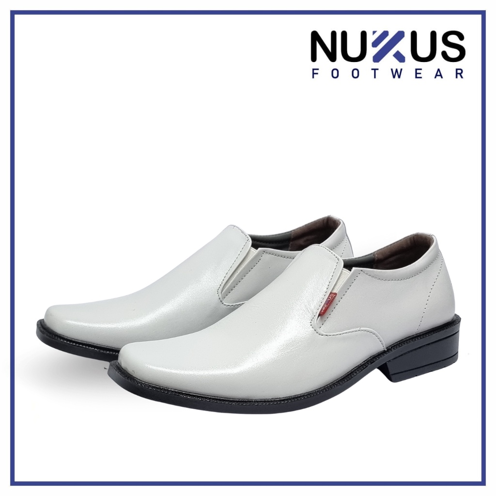 Nukus Sepatu Pantofel Pria  Kulit Sapi Asli - NKP 04 GB