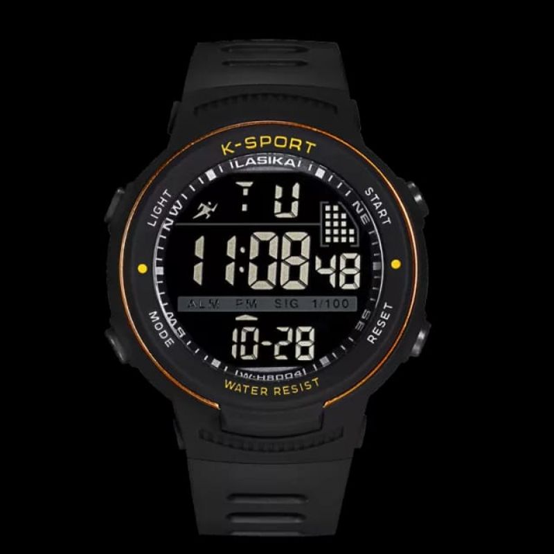 JAM TANGAN SPORT DIGITAL PRIA TERBARU WATER PROF BIASA BUAT RENANG