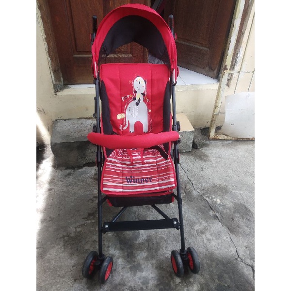stroller pliko winner preloved second bekas kerera dorong bayi