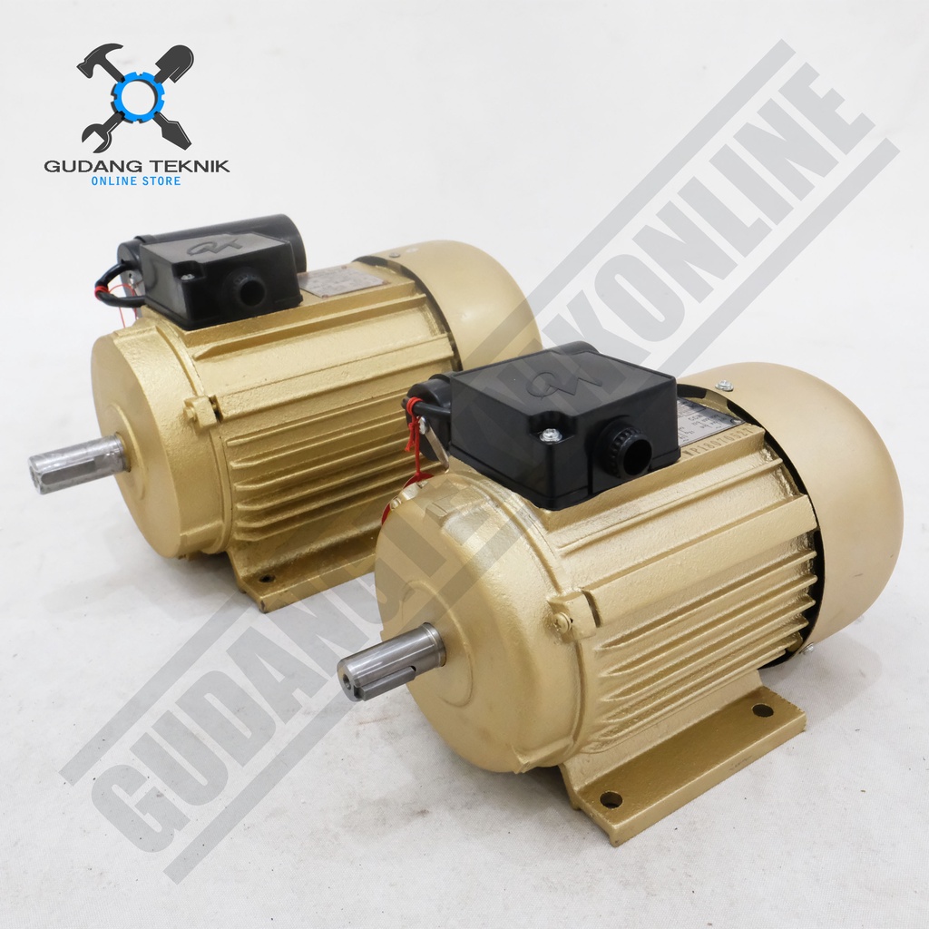 Dinamo Motor Penggerak 1/4Hp 2P 1Ph 2850Rpm WIPRO - Dinamo Elektro Motor WIPRO 1/4Hp 4P 1 Phase 1400Rpm