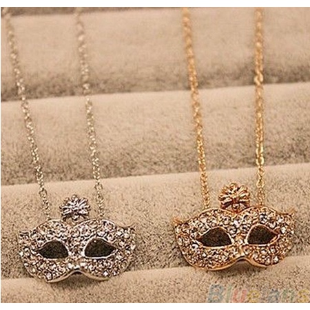 TSM88- kalung fashoin kalung wanita topeng rubah kalung import