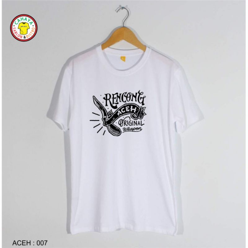 kaos rencong aceh